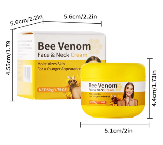 Feuchtigkeitsspendende Antioxidative Reparatur Gesichtscreme 50g (Bienen Gift/Kurkuma)